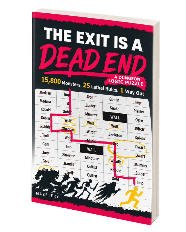 The cover of The Exit Is a Dead End, a paperback